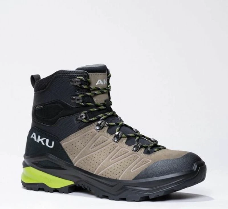 Atlete trekking për meshkuj Aku, të zeza dhe të gjelbra