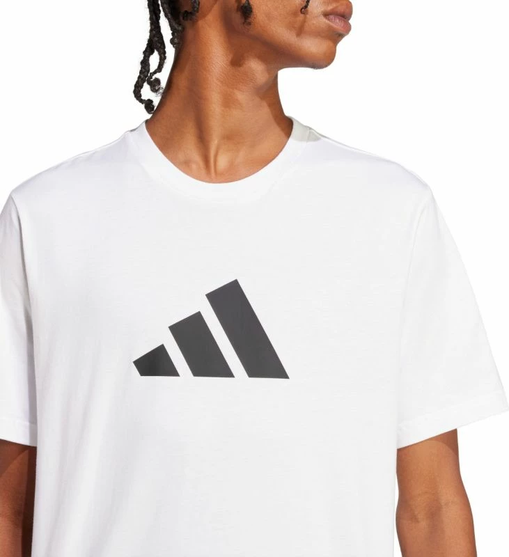 Maicë për meshkuj adidas, e bardhë