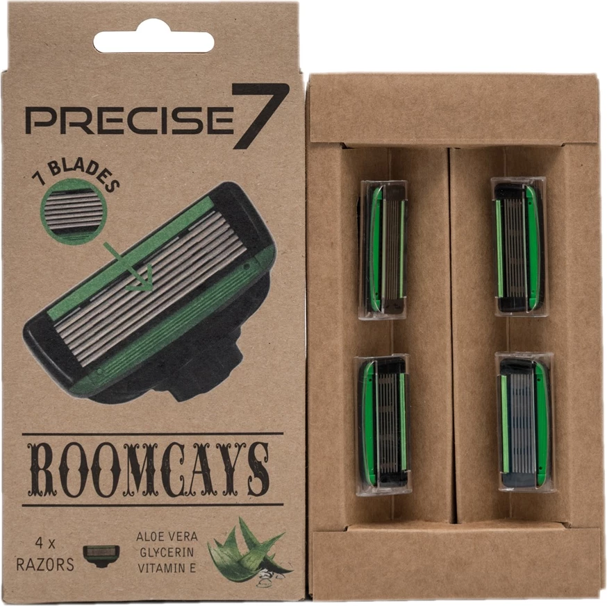 Koka rezervë për brisk ROOMCAYS PRECISE 7, 4 copë