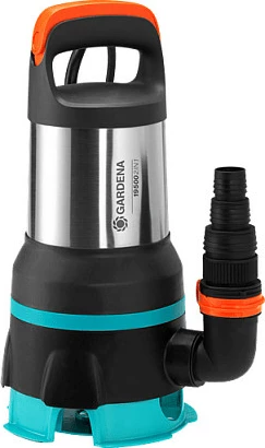 Pompë zhytëse GARDENA 19500 Aquasensor, 860W, 19500 l/h, IPX8, e zezë/gjelbër/inoks