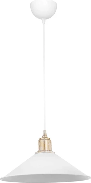 Dritë tavani PWL-0964, e bardhë, D30x14.5cm