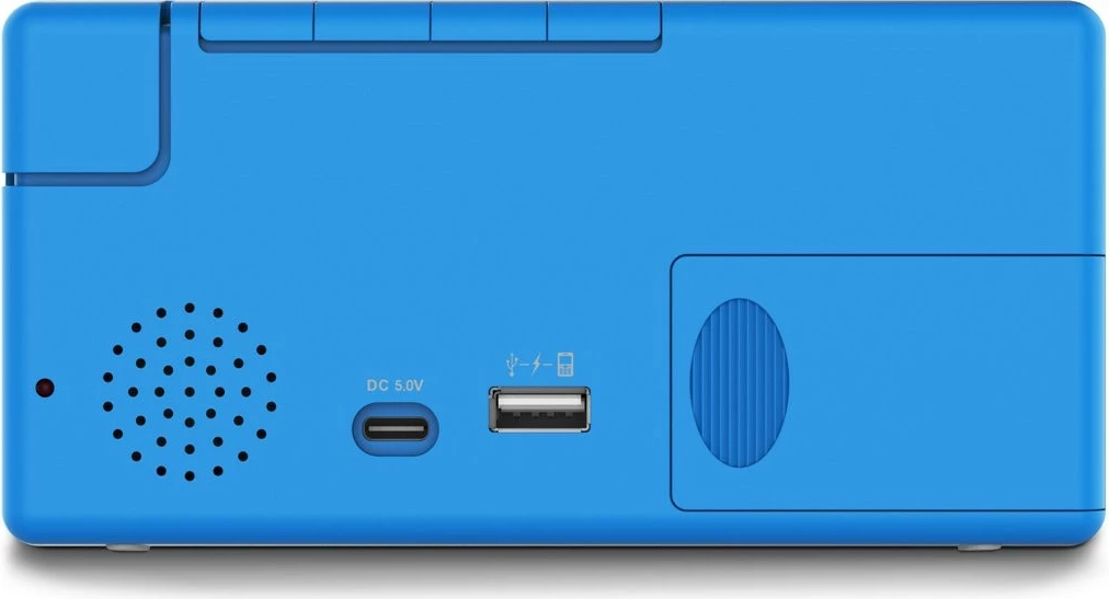 Orë alarmi elektronike Hama Ibiza, digjitale, me USB, kaltër