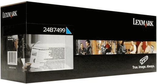 Toner Lexmark 24B7499 6000 faqe standard cyan