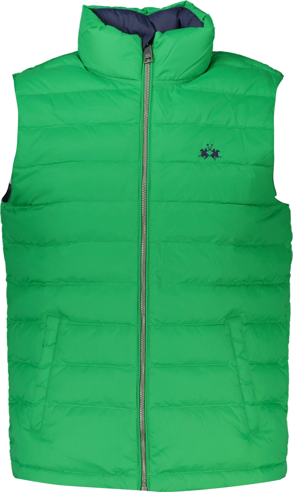 Jelek LA MARTINA Green Man Sleeveless meshkuj, i gjelbër