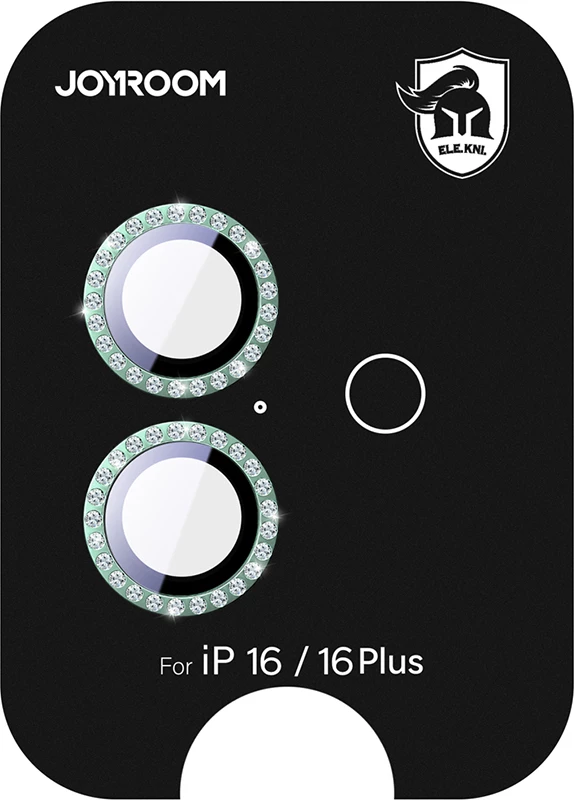 Xham mbrojtës për lente Joyroom JR-MSJ0274 për iPhone 16/16 Plus, i gjelbër