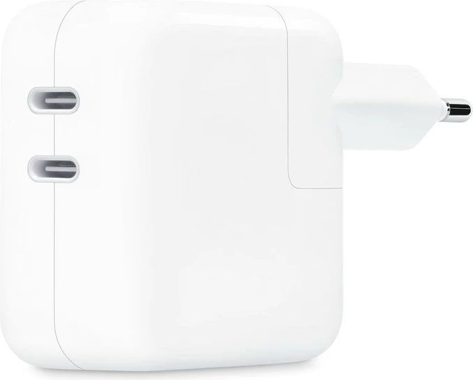 Adapter Apple 35W Dual USB-C, i bardhë