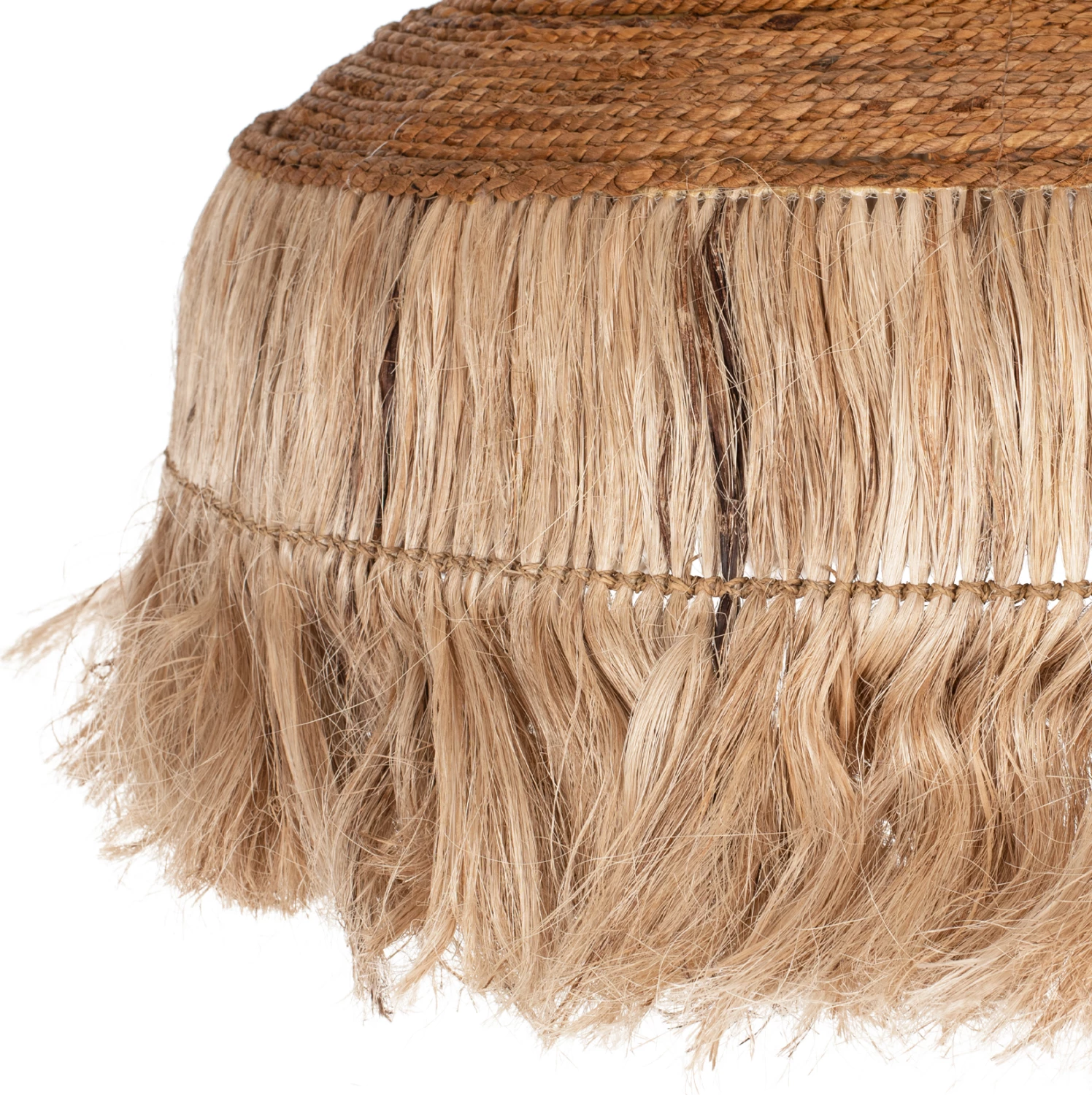 Llambë tavani me thekë, ngjyrë natyrale, 80x80x70H cm, FH7755