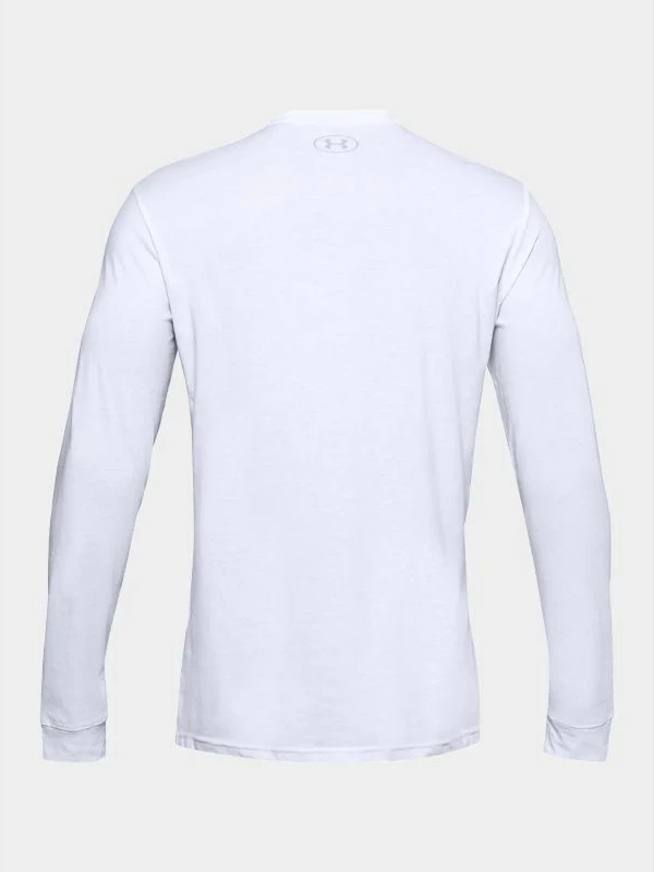 Maicë me mëngë të gjata për meshkuj Under Armour, e bardhë