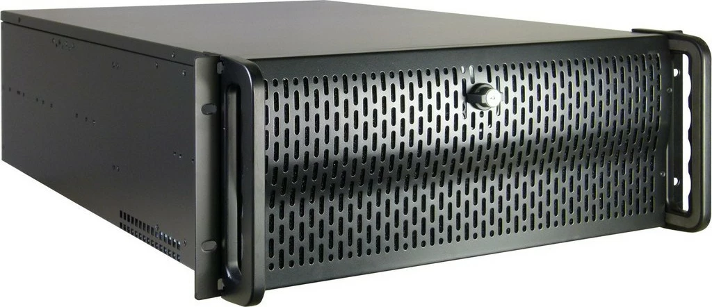 Kasë serveri IC Intracom Inter-Tech IPC 4U-4129L, 4U, ATX/EATX/micro ATX, metallic silver