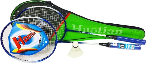Set badminton Madej 000800 për fëmijë, 2 raketa, lotkë, mbështjellës, mix ngjyra