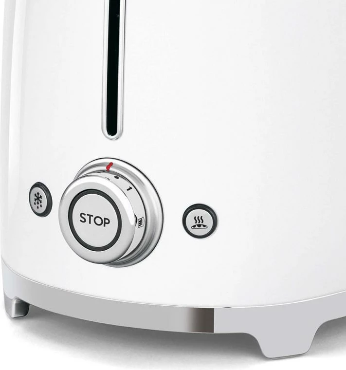 Toster, SMEG, TSF02WHEU, 1500 W, 450×260×265 mm, e bardhë