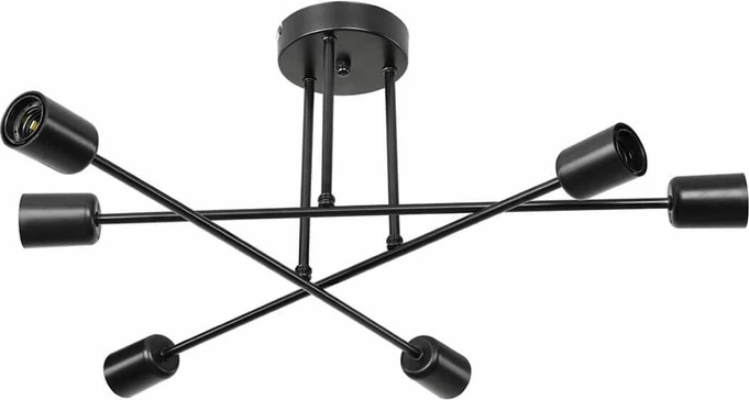 Dritë tavani PWL-1122 Ε27 e zezë D61x25cm