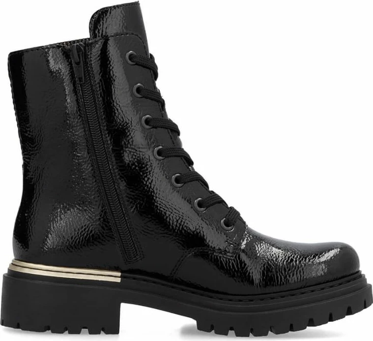 Çizme për femra Rieker, të zeza