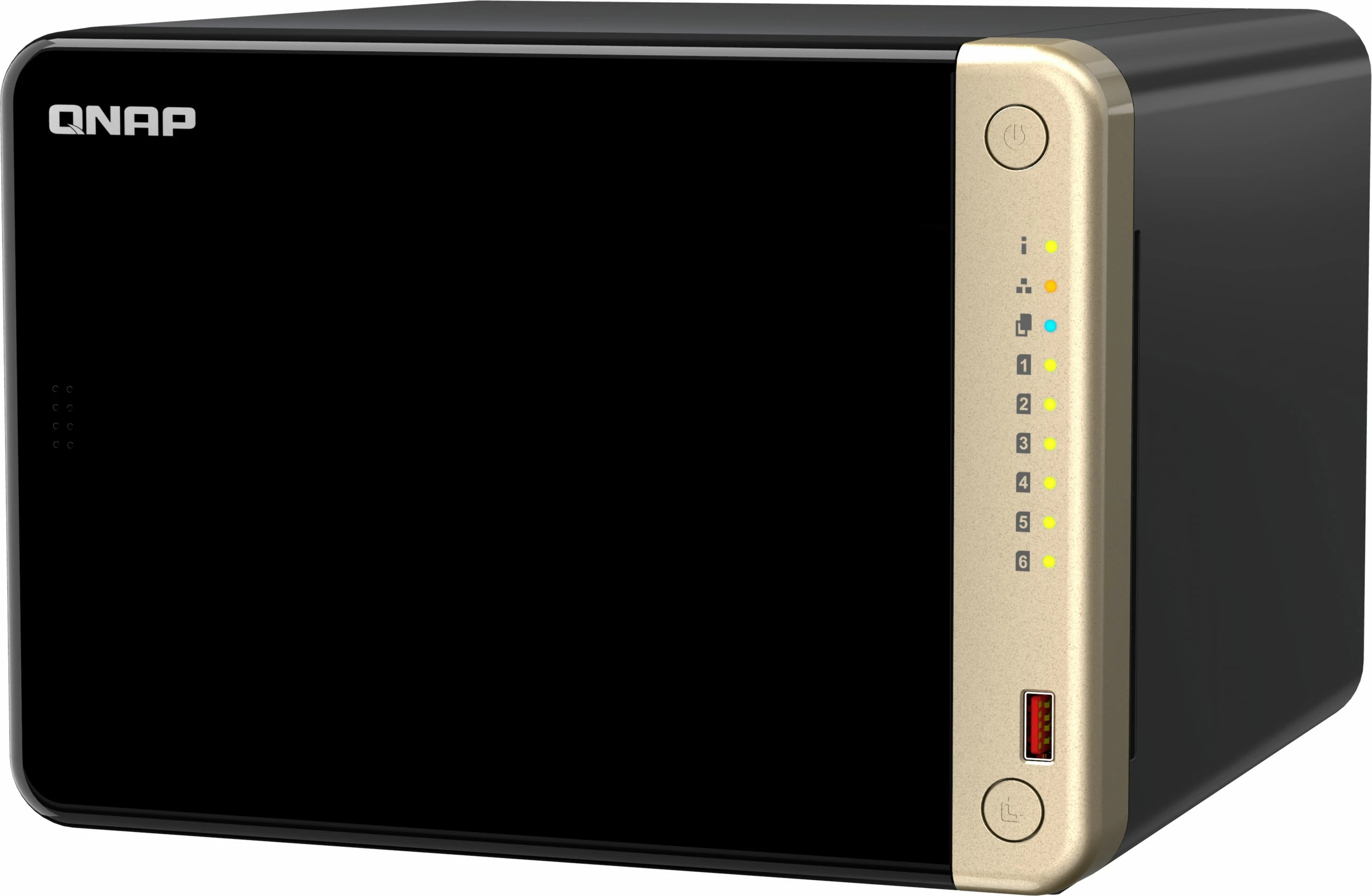 NAS QNAP TS-664, Intel Celeron N5095, 8 GB, Kullë