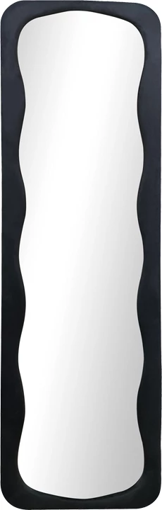 Pasqyrë Lezour, kornizë kadife e zezë, 50x5x170cm