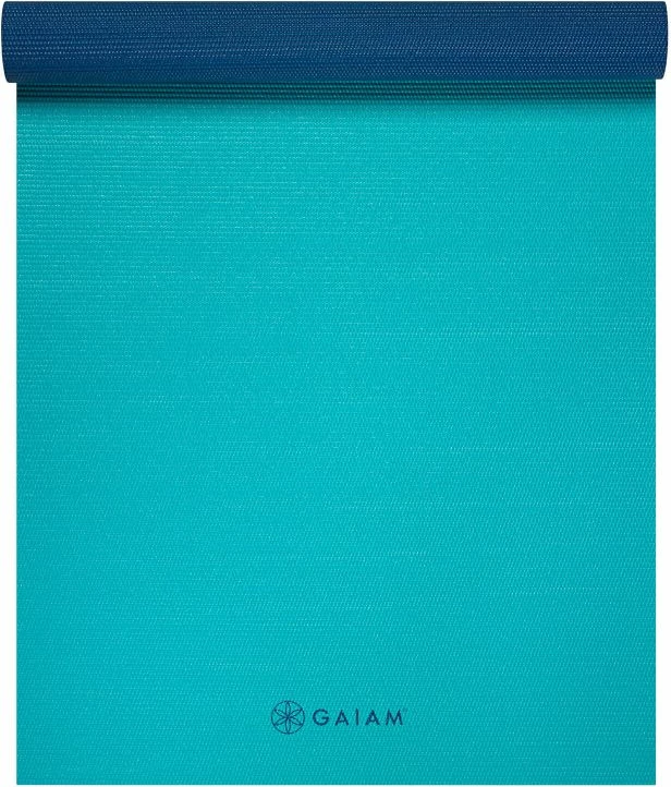Tapet për yoga Gaiam, unisex, blu