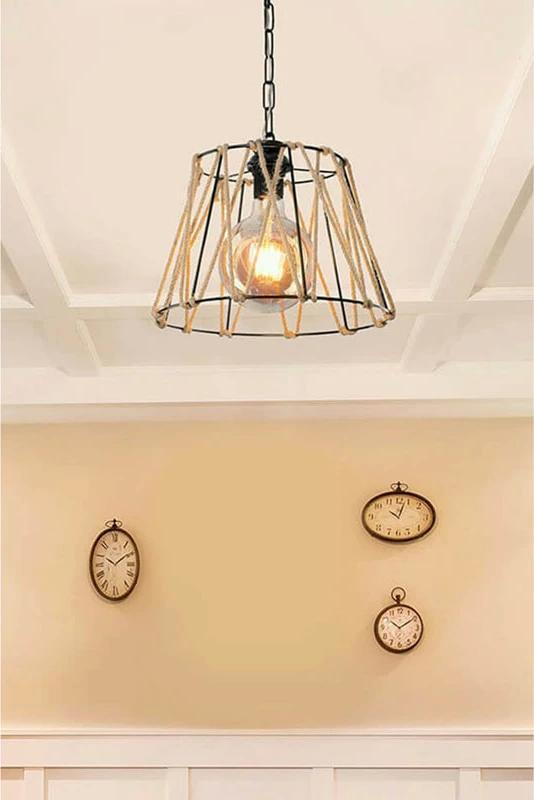 Dritë tavani PWL-1114 Ε27 ngjyrë zezë-bezhë 30x20cm