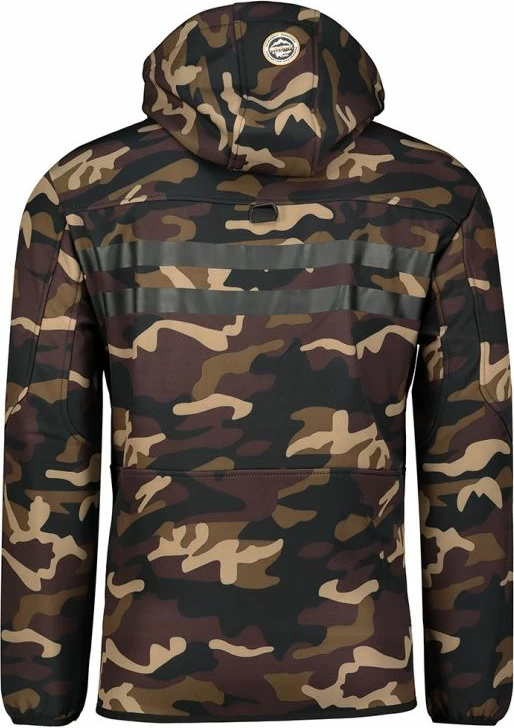 Jakne softshell për meshkuj Geographical Norway, kafe