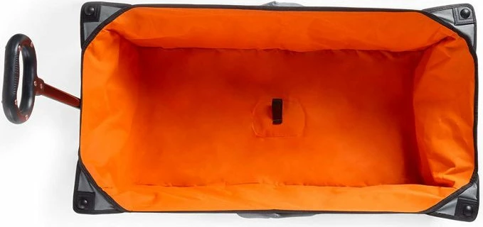 Karrocë kampingu palosëse VONHAUS 2500308, kapacitet deri 70kg, dorezë teleskopike, gri/portokalli