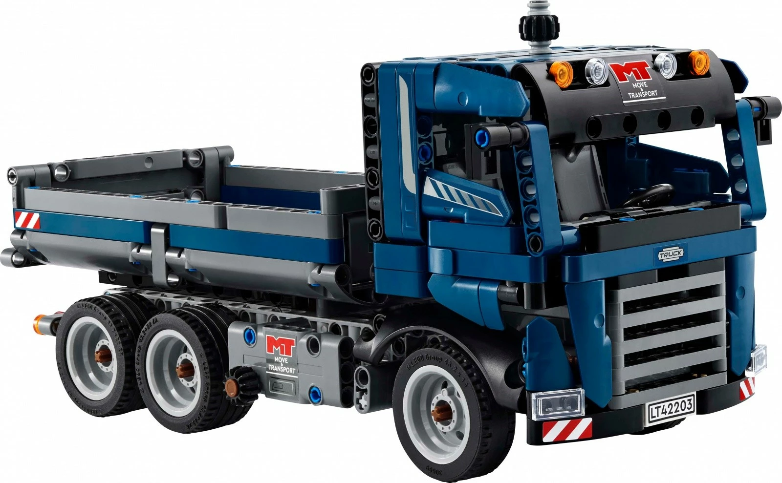 Set LEGO Technic Tipper Truck 42203, 462 pjesë, Blu