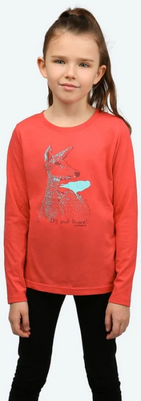 Maicë me mëngë të gjata për vajza Icepeak, ngjyrë rozë