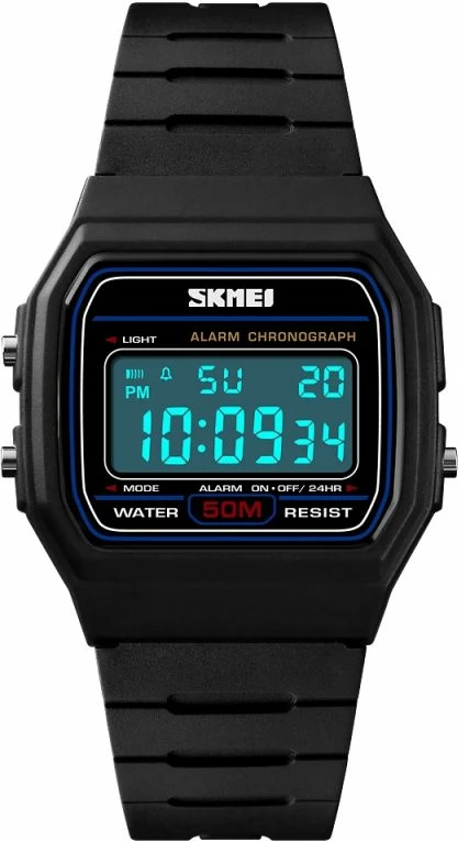 Orë dore unisex Skmei, e zezë