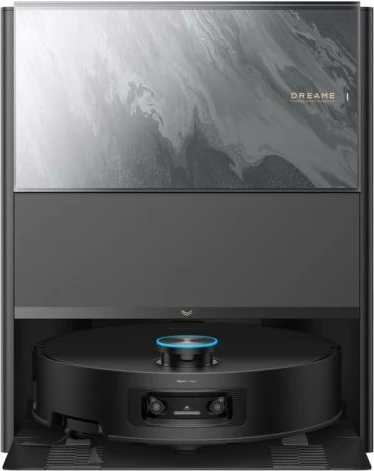 robot fshesë me korrent me larje Dyshemeje Dreame Aqua10 Ultra Track 25000Pa 6400mAh me stacion vetë-zbrazës, e zezë