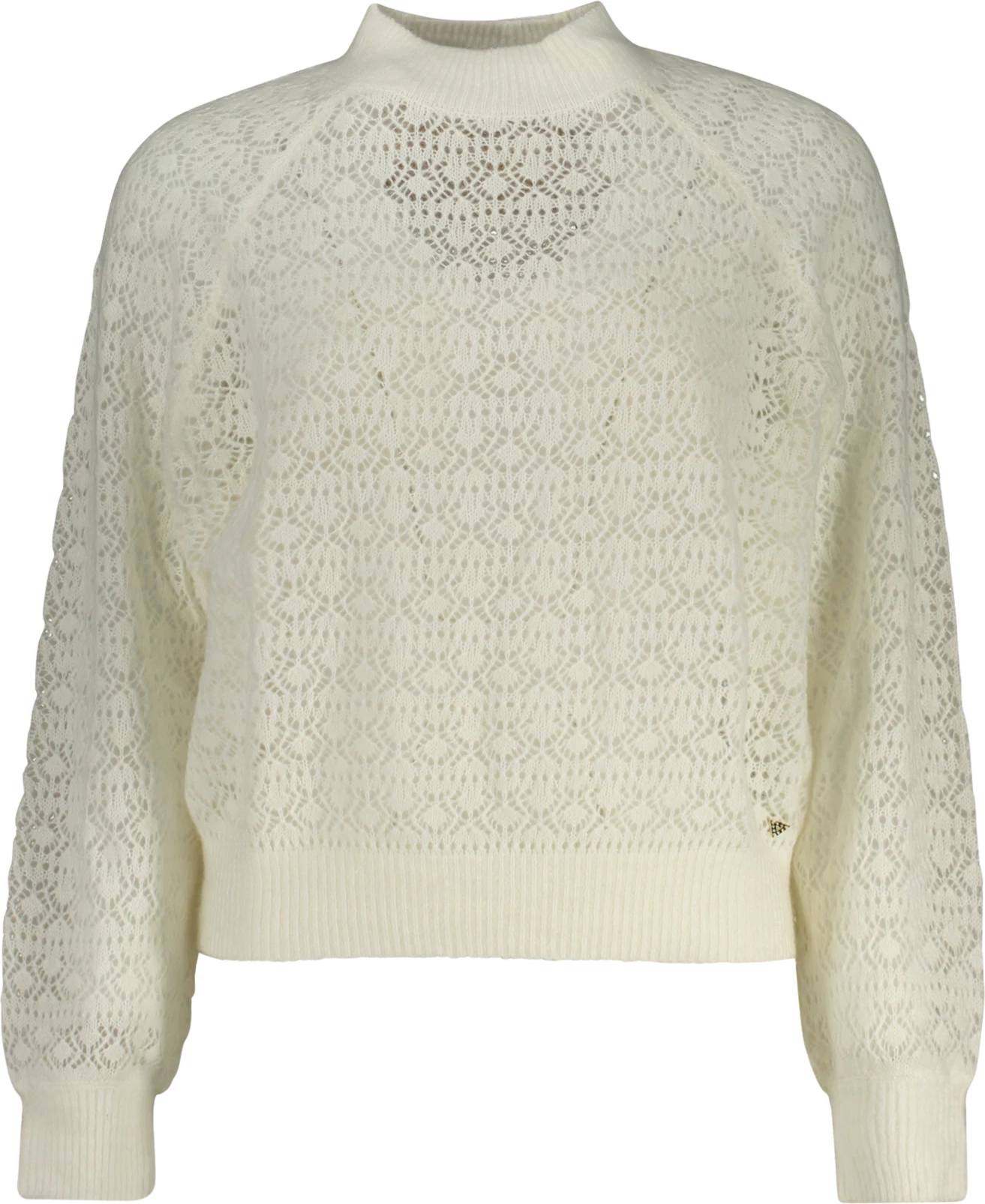 Xhemper femra GUESS JEANS, të bardhë