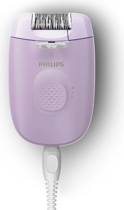 Depilator Philips Series 4000 BRE257/00, vjollcë, me kapak masazhi dhe çantë