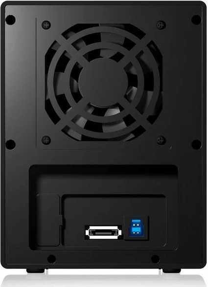 Kasë eksternale IcyBox IB-RD3640SU3 për 4x3.5" HDD, RAID, e zezë