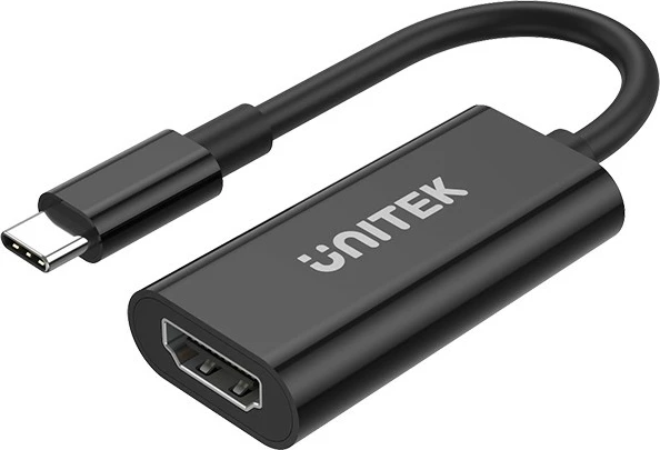 Adapter Unitek USB-C në HDMI 2.0, 4K 60Hz, V1421A, i zi
