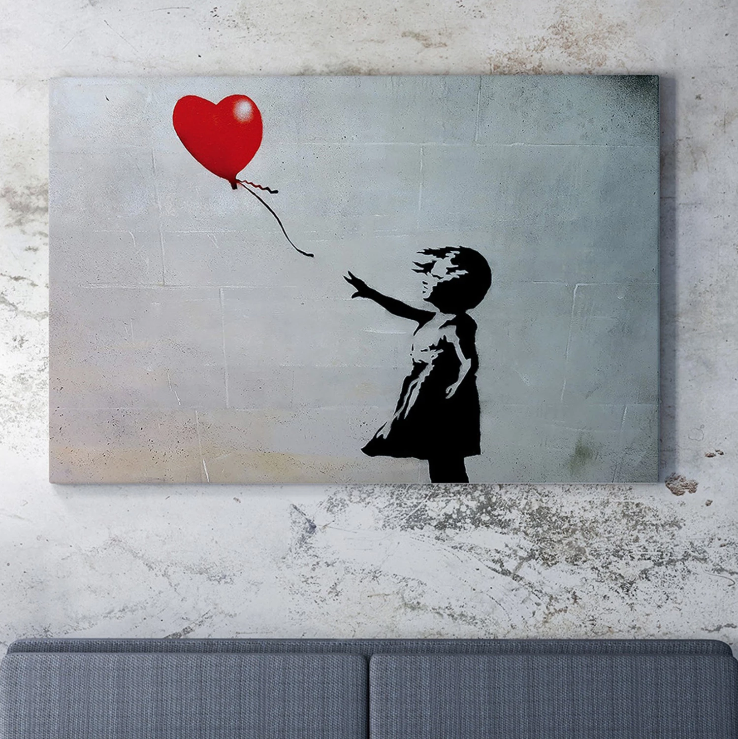 Pikturë muri GOBI, kanavacë e printuar, 70x3x50cm