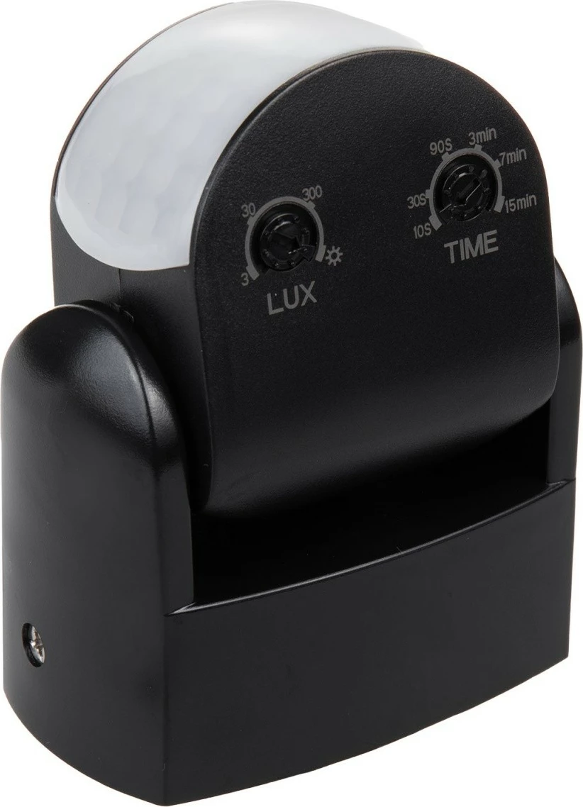 Sensor lëvizjeje PIR, Maclean, MCE468B, IP65 12 m 220-240V 600/1200W, e zezë