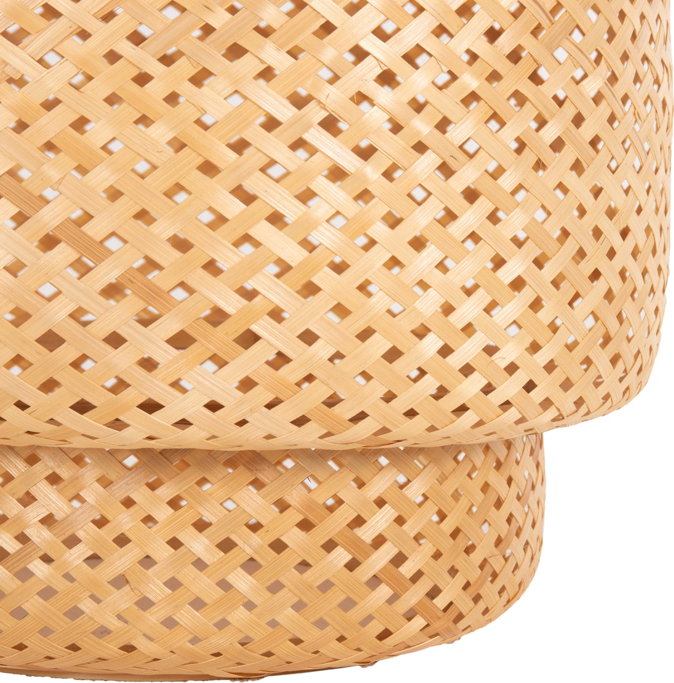 Llambë varëse tavani, bambu natyrale, FH7867, Φ51x54-149H cm