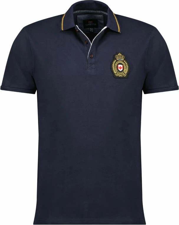 Maicë polo për meshkuj Canadian Peak, navy blue