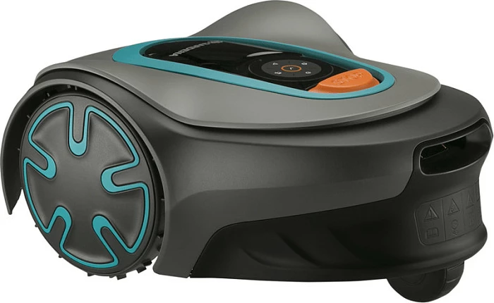 Robot kositës bari Gardena SILENO minimo 250 qm, gri/blu