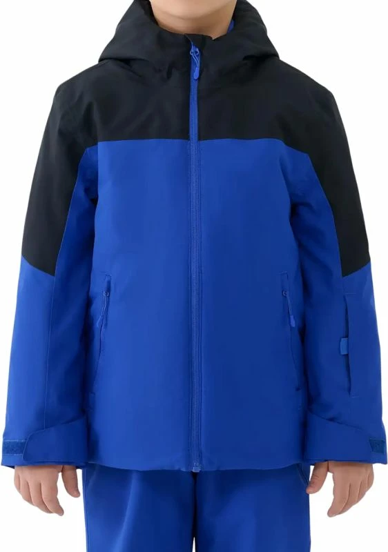 Jakne skijimi për djem 4F, cobalt