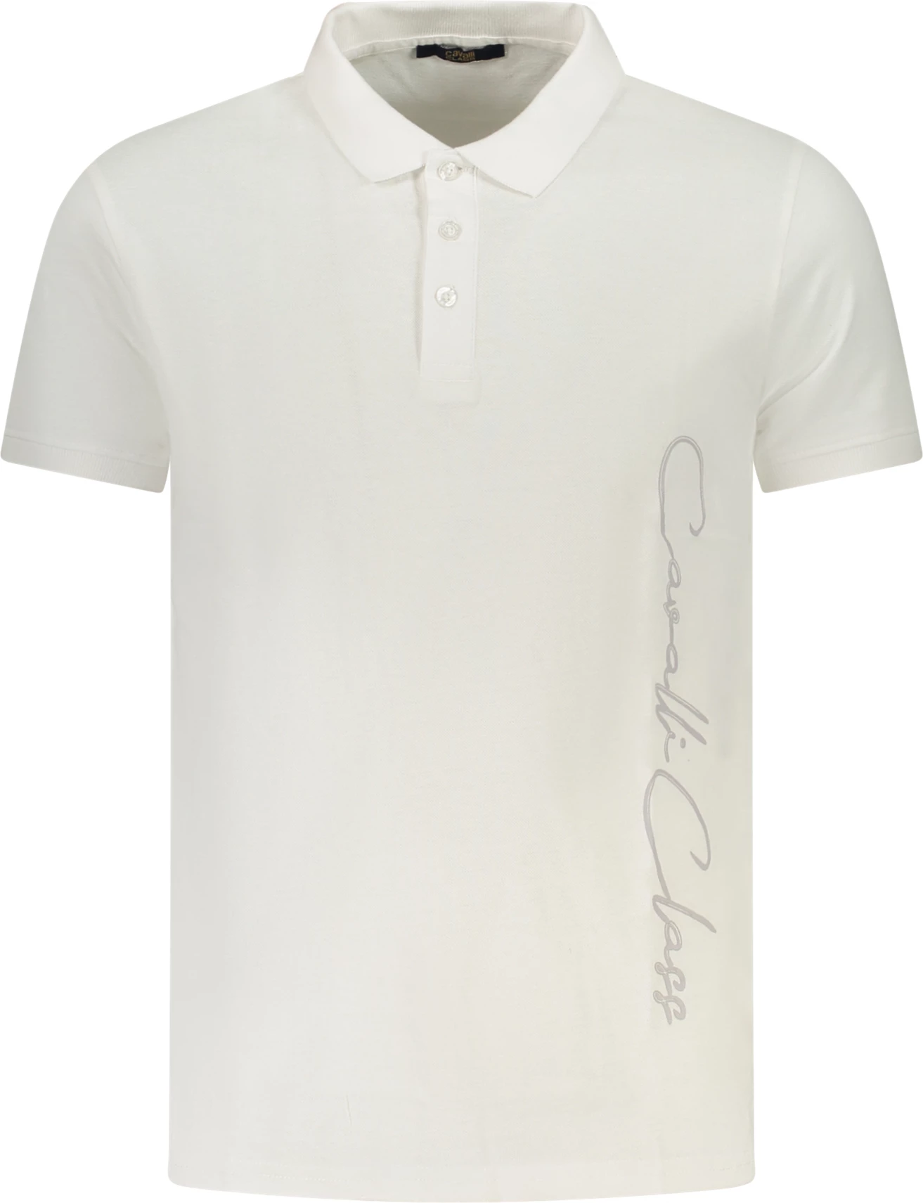 Polo për meshkuj CAVALLI CLASS Polo, të bardhë