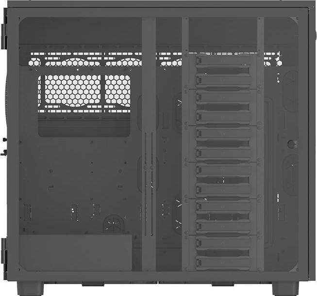 Kasë Thermaltake AX700 TG, tower, xham i temperuar, e zezë