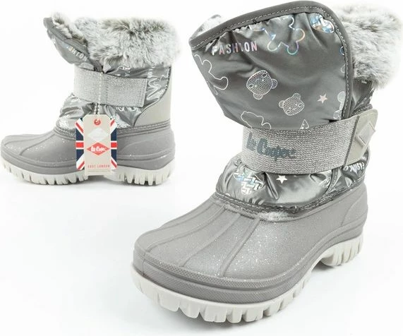Çizme dimri për fëmijë Lee Cooper për vajza, gri