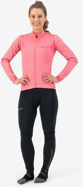 Maicë me mëngë të gjata për femra Yakimasport, rozë