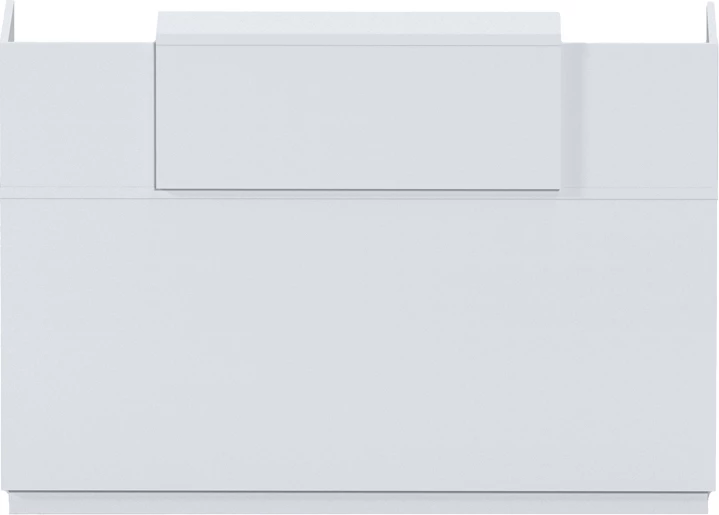 Recepsion Lotus, ngjyrë e bardhë, 180x70x110cm