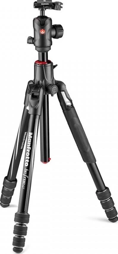 Tripod Manfrotto Befree GT Xpro, ngjyrë argjendi e zi