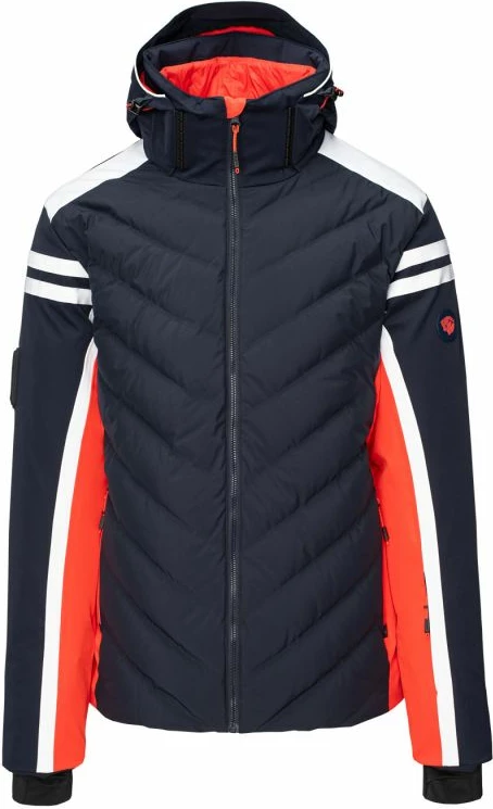 Jakne për meshkuj Iguana, e bardhë/zezë/kuqe