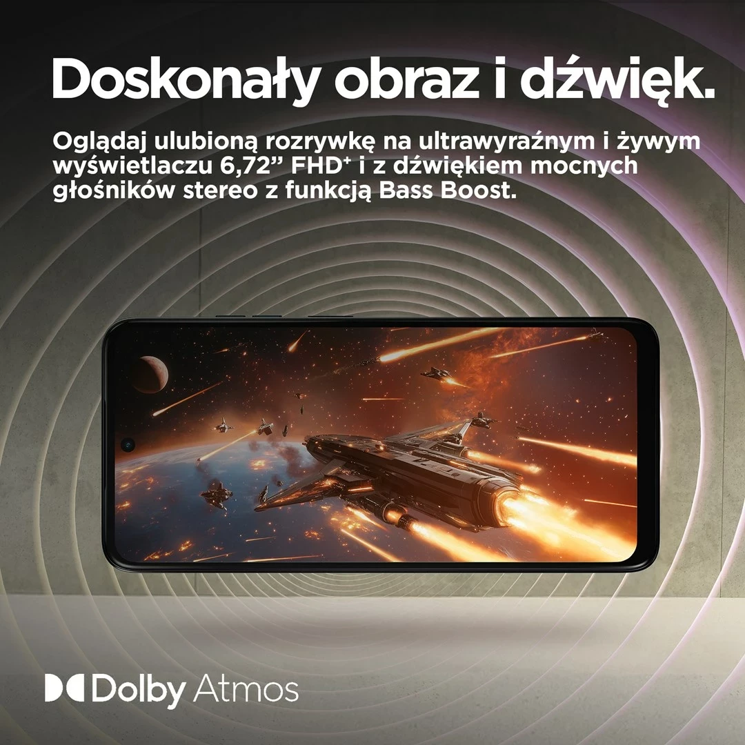 Celular Motorola moto g15, 6.72", Dual SIM, Android 15, 8 GB RAM, 128 GB, Gri