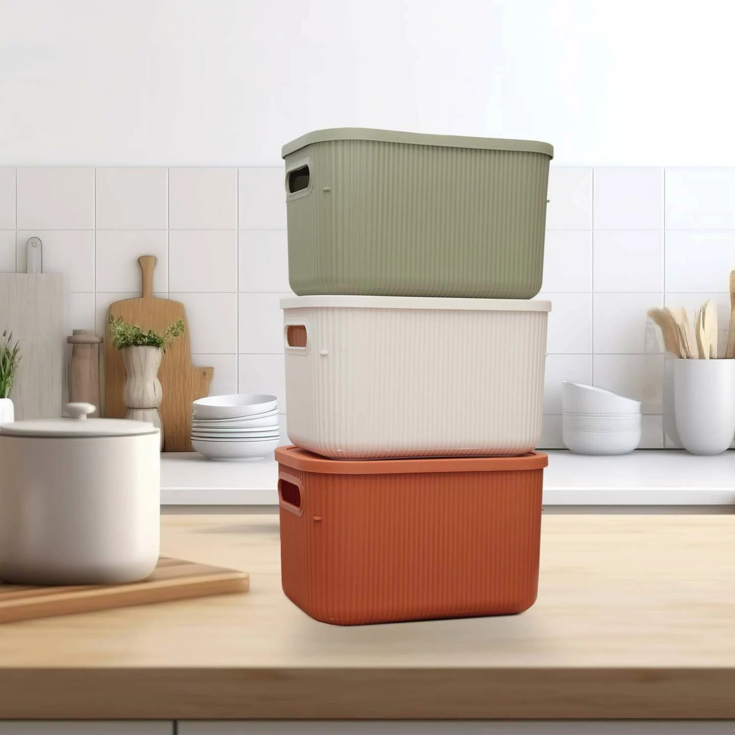 Set kuti për organizim (3 copë), Aberto Design, 241762