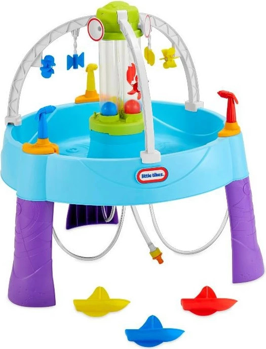 Tavolinë uji Little Tikes Battle Splash Water Table, shumëngjyrëshe, për fëmijë