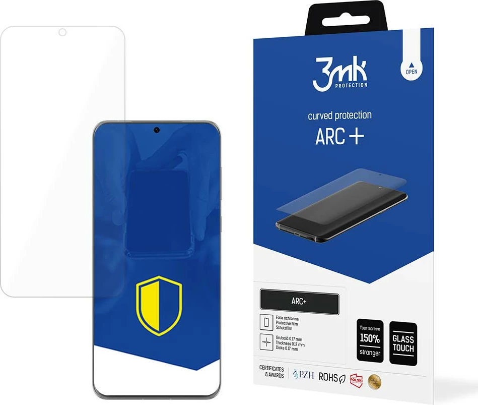 Folje mbrojtëse ekrani 3mk ARC+ për Huawei P60 Pro, transparente