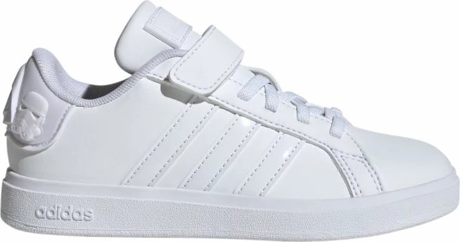 Këpucë për fëmijë adidas, të bardha