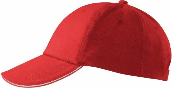 Kapelë Malfini për meshkuj dhe femra, e kuqe